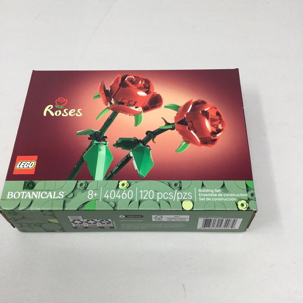 New LEGO Botanicals Set 40460 Roses - Brand New / Factory Sealed